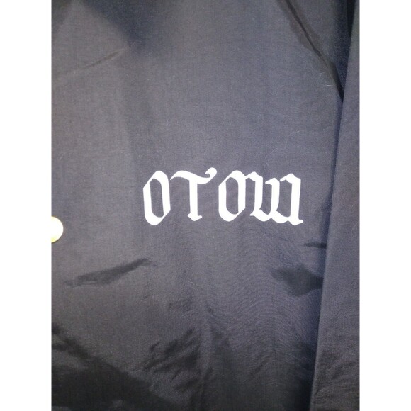 OTOW Gang The Blatant Conspiracy Mens  XL Lightweight Black Shacket - Picture 4 of 10